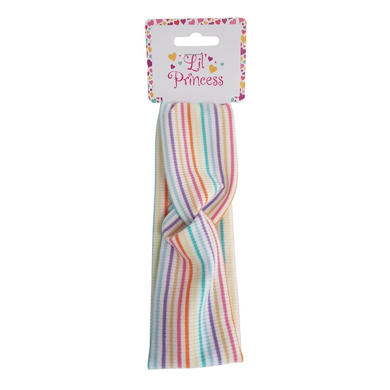 Little Princess  Stretch Headband, Rainbow