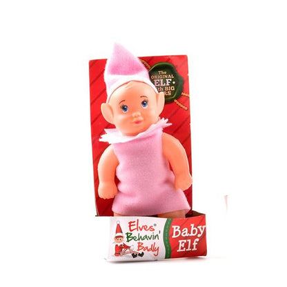 Xmas Elf Baby, 15cm, 2 Asstd