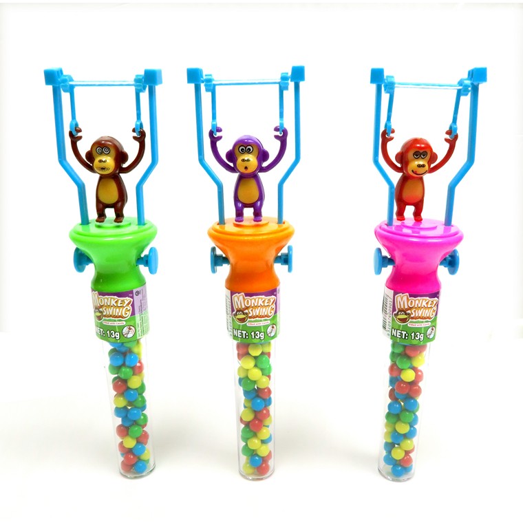 Monkey Swing w/ Candy, 3 Asstd Designs