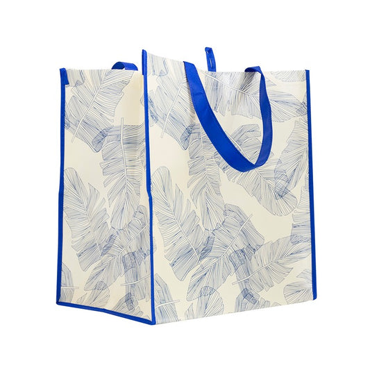 Shopping Bag, Leaf Design, 43x38x28cm