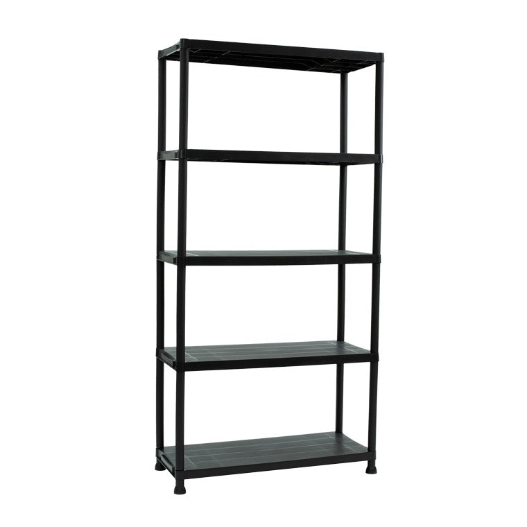 Plastic Shelves, 5 Tier