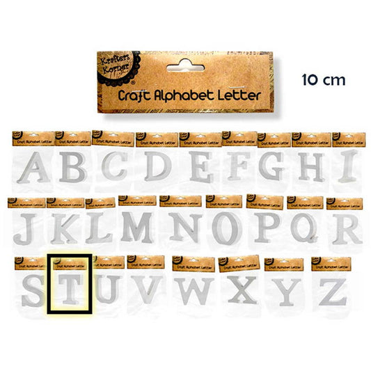 Alphabet Letters, T, 10cm