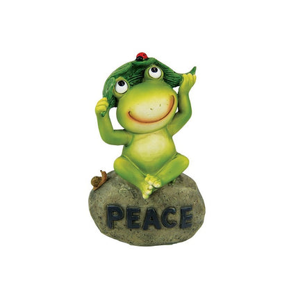 Inspirational Rock w/ Frog, Asstd Designs