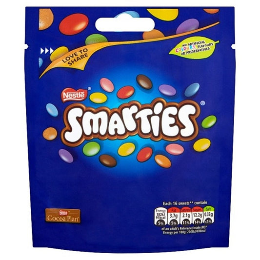 Nestle Smarties Pouch, 118gm