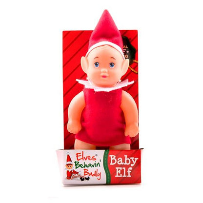 Xmas Elf Baby, 15cm, 2 Asstd