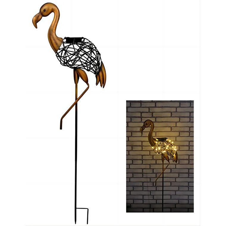 Solar Flamingo Lamp Decoration