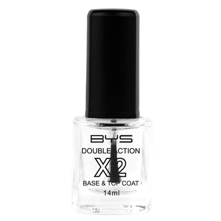 BYS Nc04 Nail Polish X2 Base & Top Coat