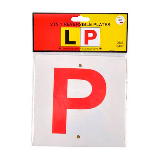 L&P Plates, Reversible for South Australia, 1 Pair