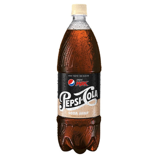 Pepsi Max Vanilla Soda Shop, 1.25L