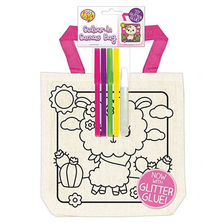 Craft Kit DIY Tote Bag w/ 5 Textas