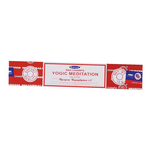 Satya Yogic Meditation Incense, 15gm