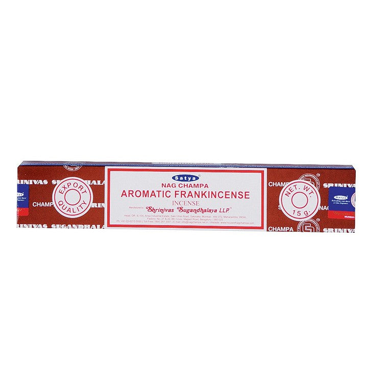 Satya Aromatic Frankincense Incense, 15gm