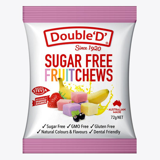 DD Sugar Free Fruit Chews, 72gm