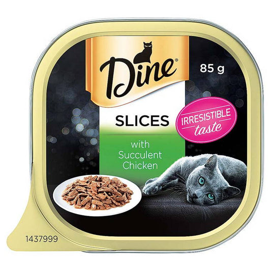 Dine Chicken Slices, 85gm