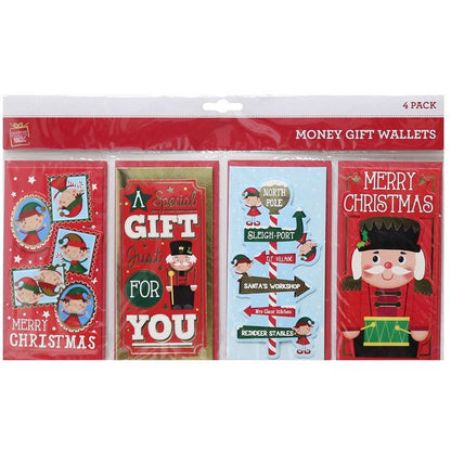 Gift Card Wallet, 4Pk