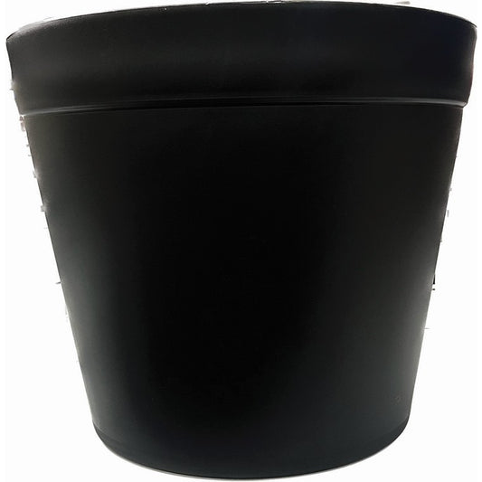 Round Planter, Black