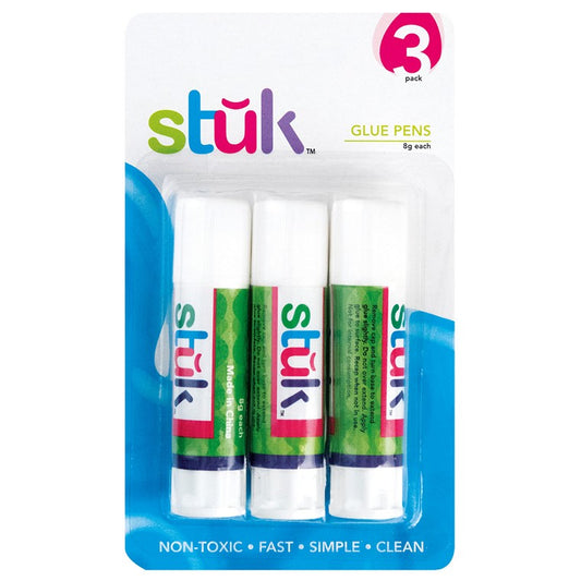 Glue Stick, 3pk