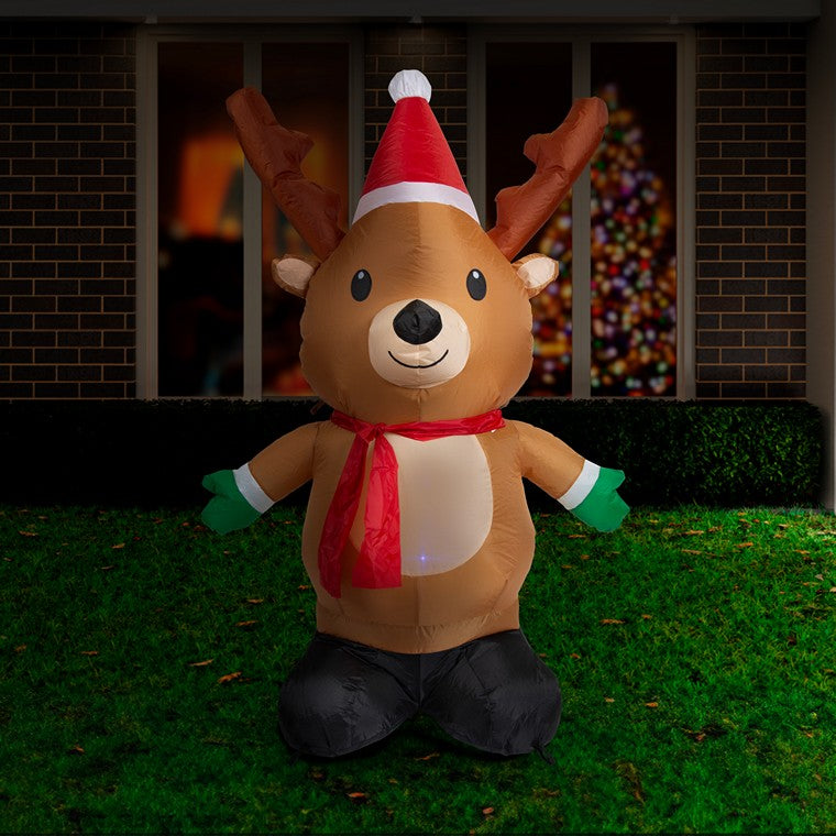 Inflatable Christmas Character, Asstd, 120cm