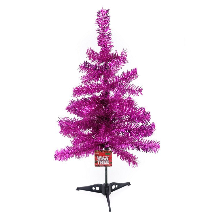 Christmas Tinsel Tree, 60cm