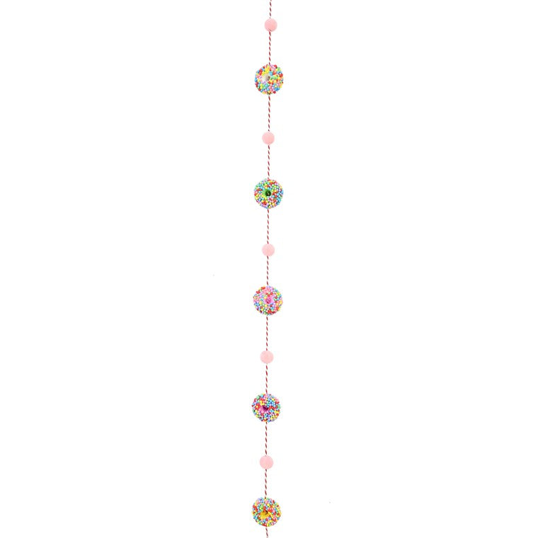 Rainbow Sweets Garland, 2m, Asstd