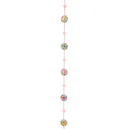 Rainbow Sweets Garland, 2m, Asstd