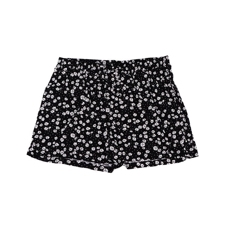 Floral Print Shorts, Size L