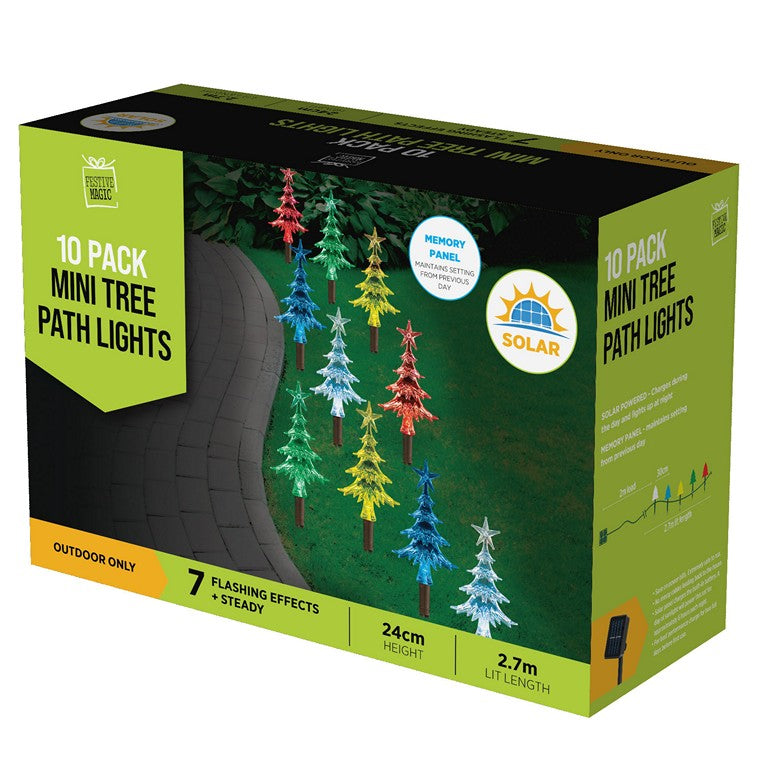 Solar Mini Tree Path Lights