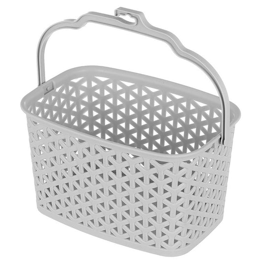 Wicker Design Peg Basket,  4 Asstd Colours