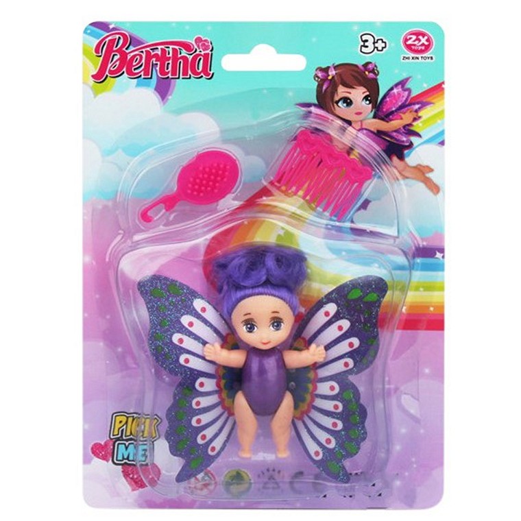 Mini Butterfly Doll, Asstd