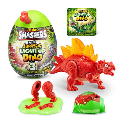 Smashers Mini Jurassic Light-Up Egg, Asstd