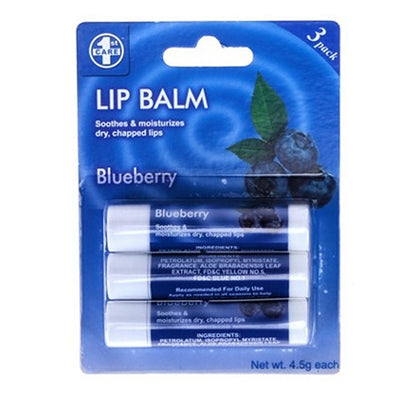 Lip Balm, 3pk, Asstd