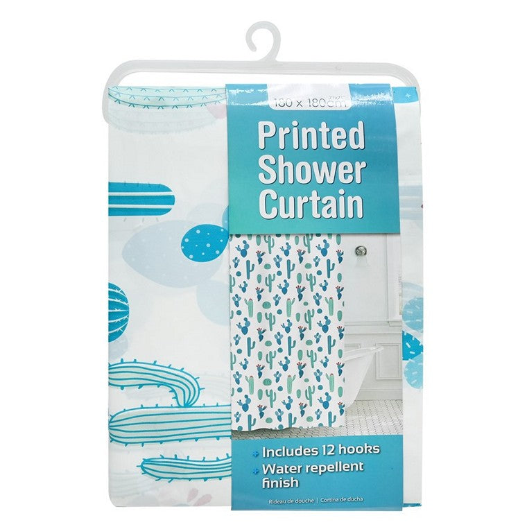 Printed Shower Curtain, Asstd