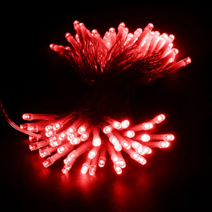 Fairy Lights, USB, 100 LED, Red