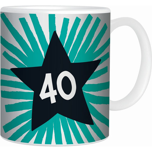 Novelty Mug, 40th