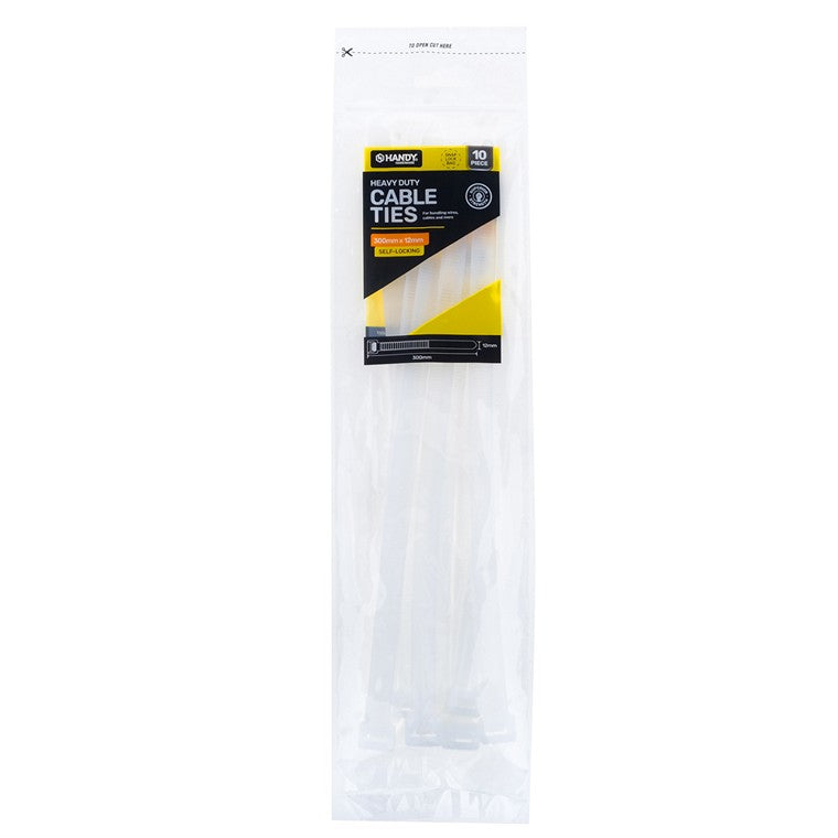 Wide Cable Ties, 10pc