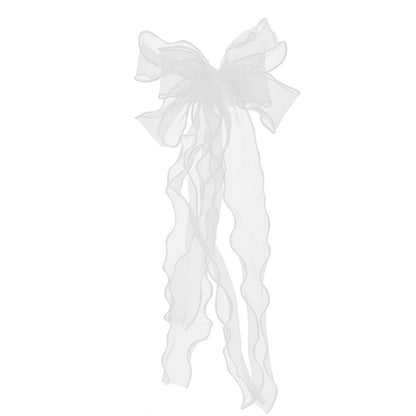 Organza Ruffled Bow, Asstd