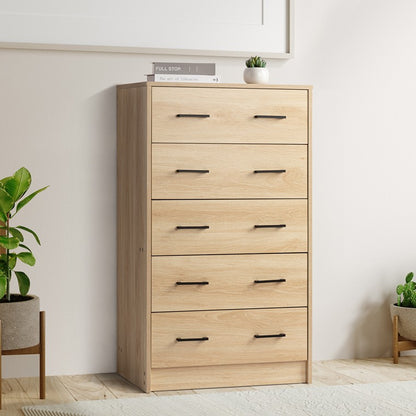 Chest of 5 Drawers, Oak