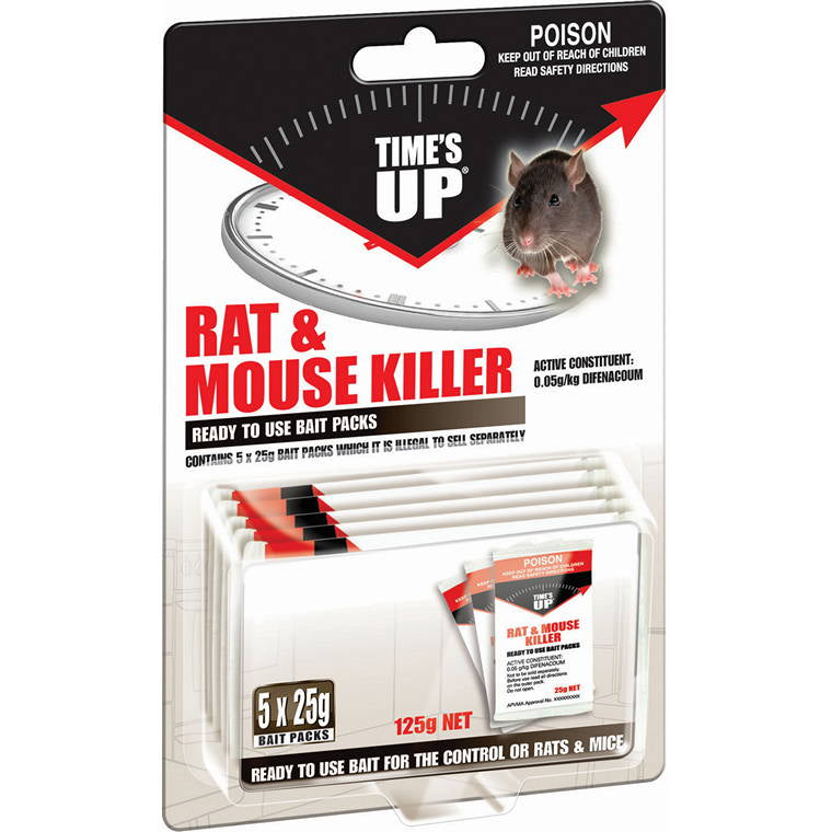 T/Up Rat and Mouse Sachet, 5pk, 25gm