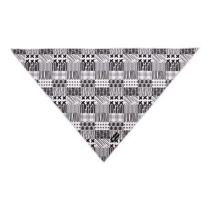 Pet Bandana, Monochrome, 60 x 35 x 44cm