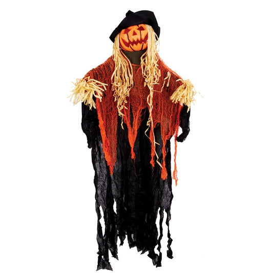 Halloween Animated Hanging Pumpkin Man, 182cm