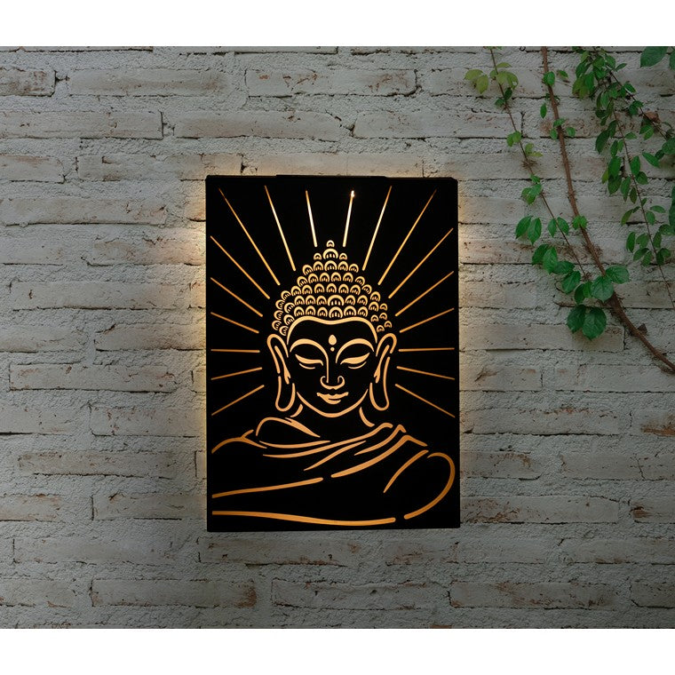 Solar Buddah Wall Art