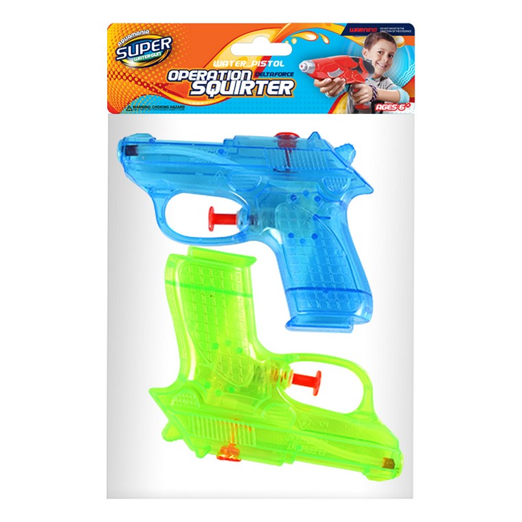 Water Guns, 2pc, Asstd