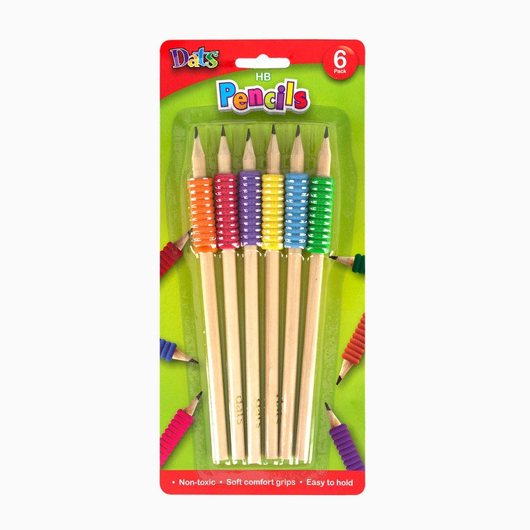 HB Pencils w/ Soft Comfort Grip