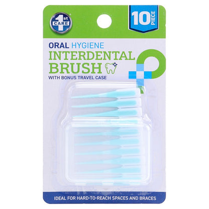 Interdental Brush w/ Case, 10pc