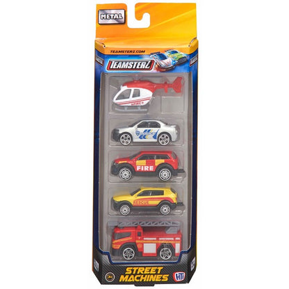 Teamsterz Diecast 5pk, Asstd