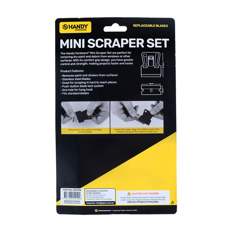 Mini Scraper Set, 6pc