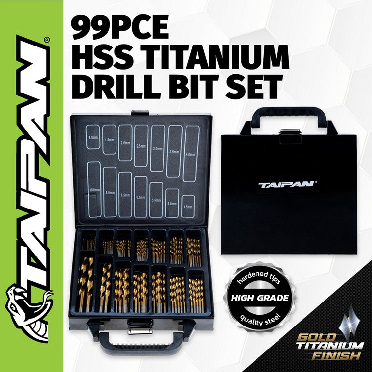 Taipan Drill Bit Set, 99pces