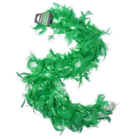 Green Feather Boa, 1.5m