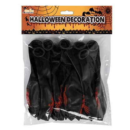 Halloween Balloons, Asstd, 10pk