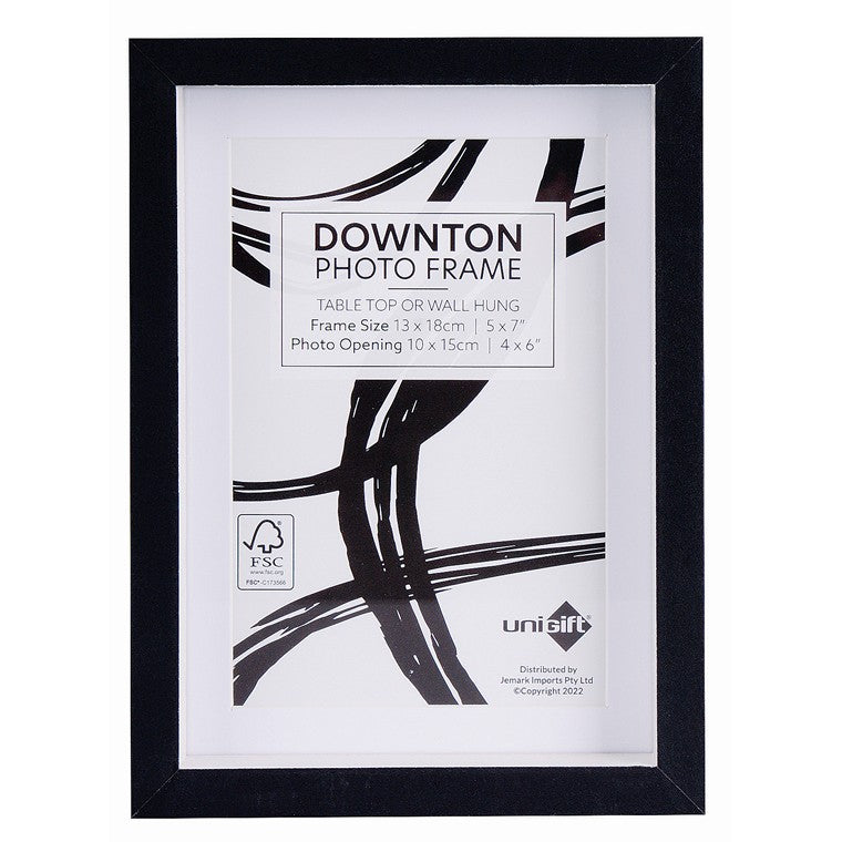 Downton Matte Frame, Black